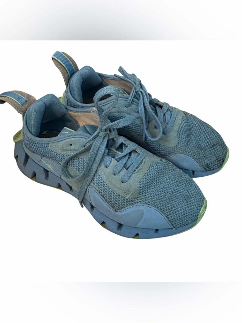 Reebok Zig Dynamica Blue Running Shoes Women’s Size 9.5